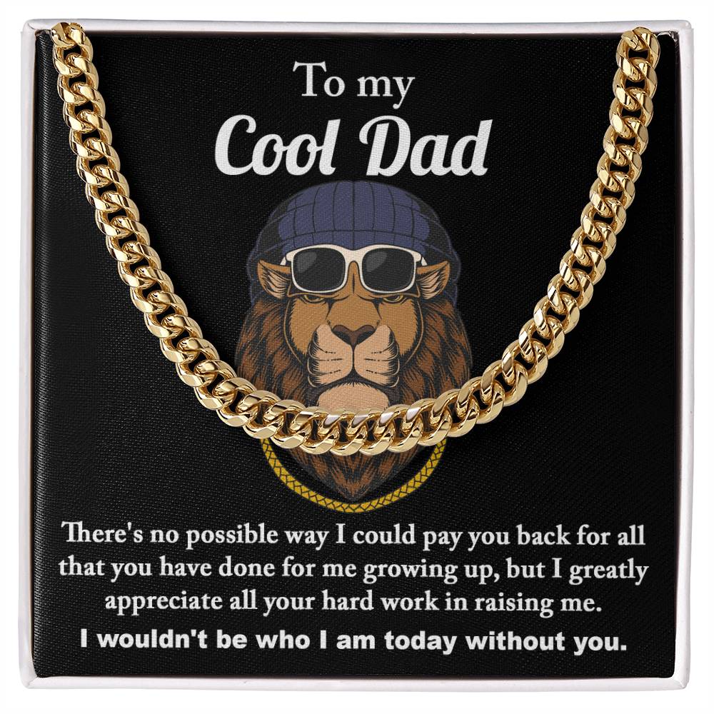 Cool Dad Cuban Link Chain
