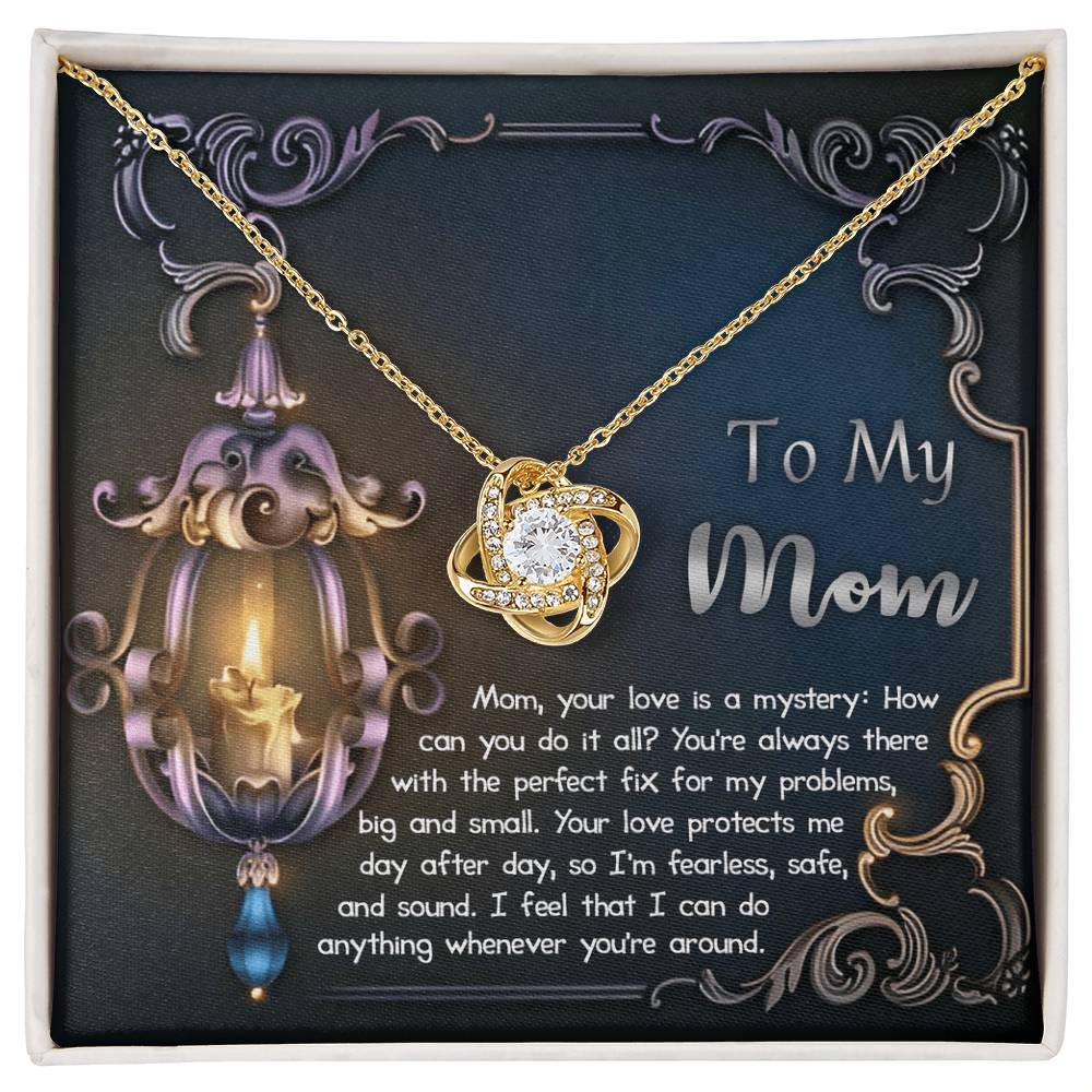 To My Mom – Love Knot Necklace