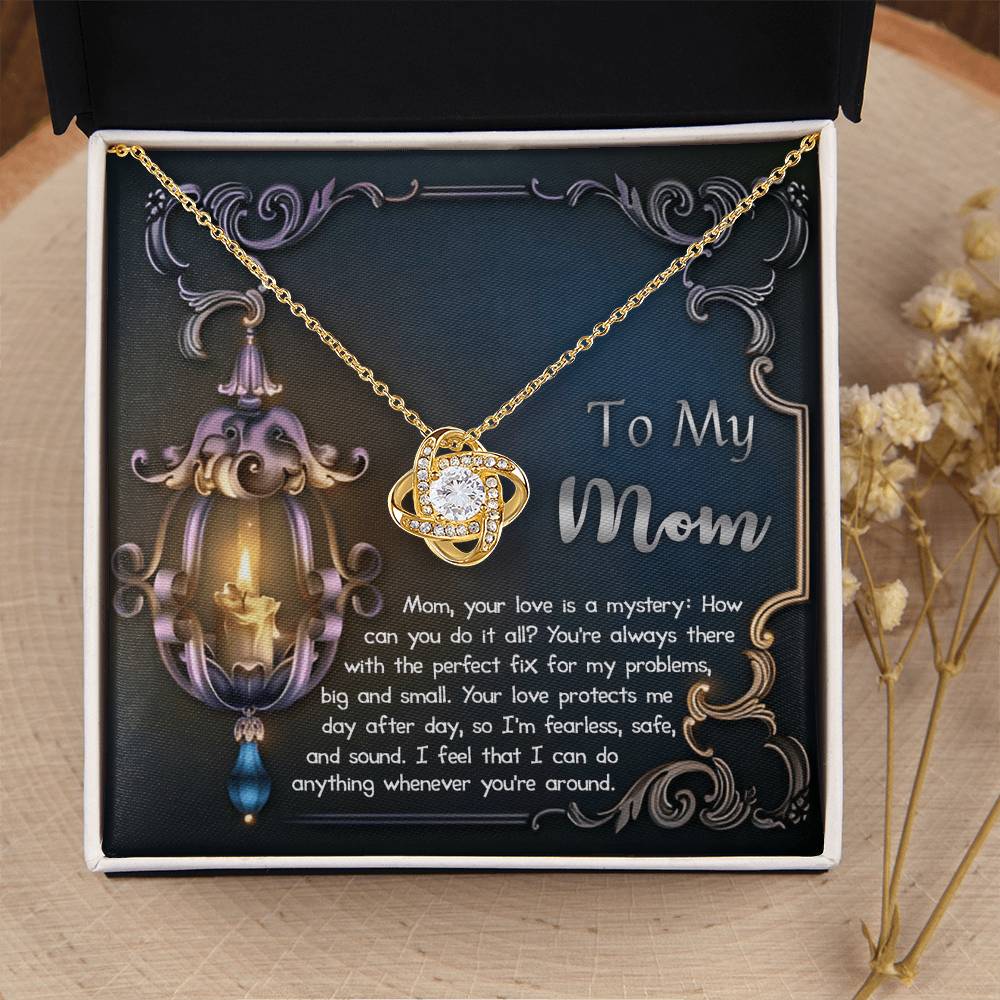 To My Mom – Love Knot Necklace