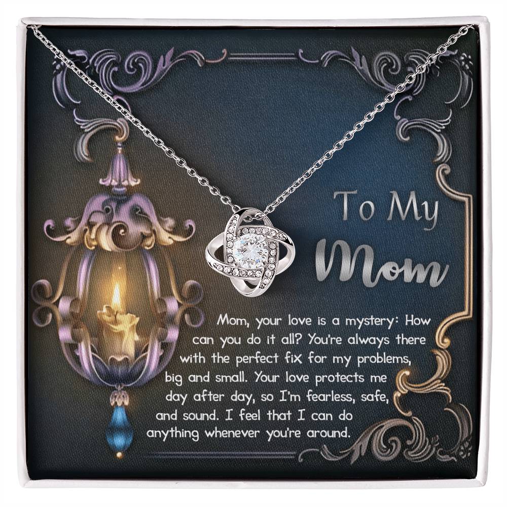 To My Mom – Love Knot Necklace