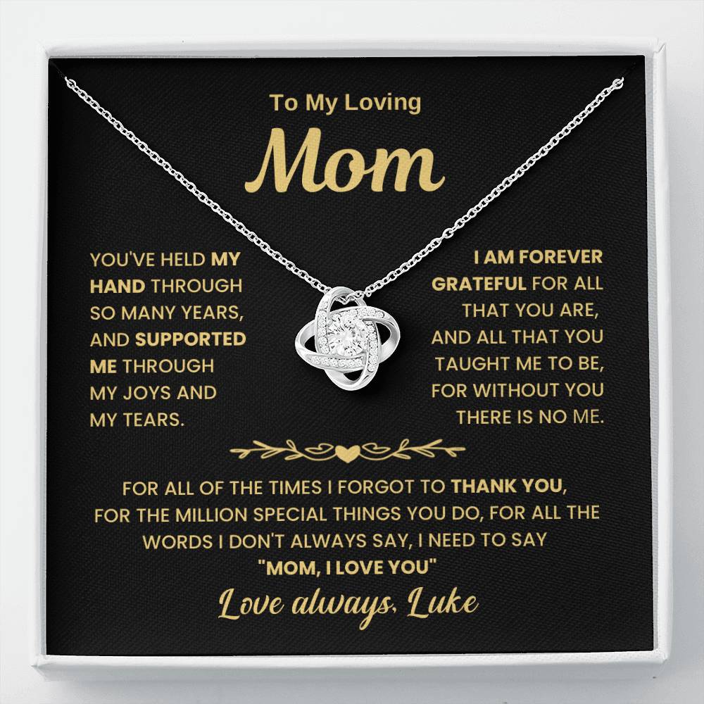 Mom a million things love know personalized