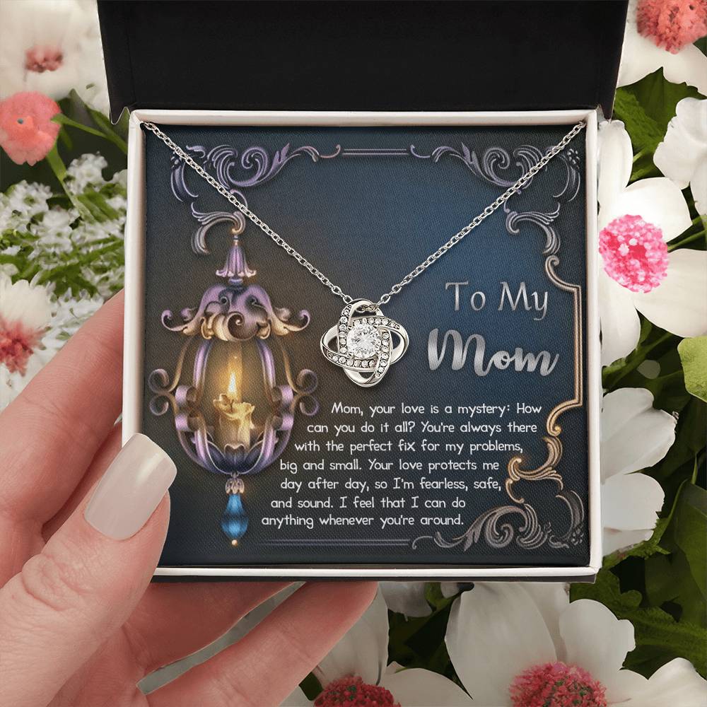 To My Mom – Love Knot Necklace