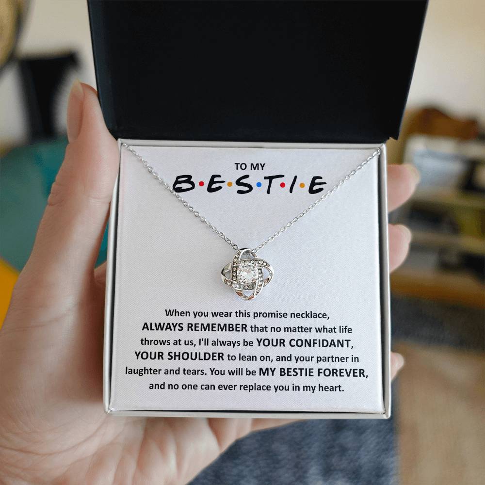 Bestie Promise - Love Knot Necklace