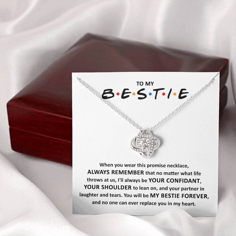 Bestie Promise - Love Knot Necklace