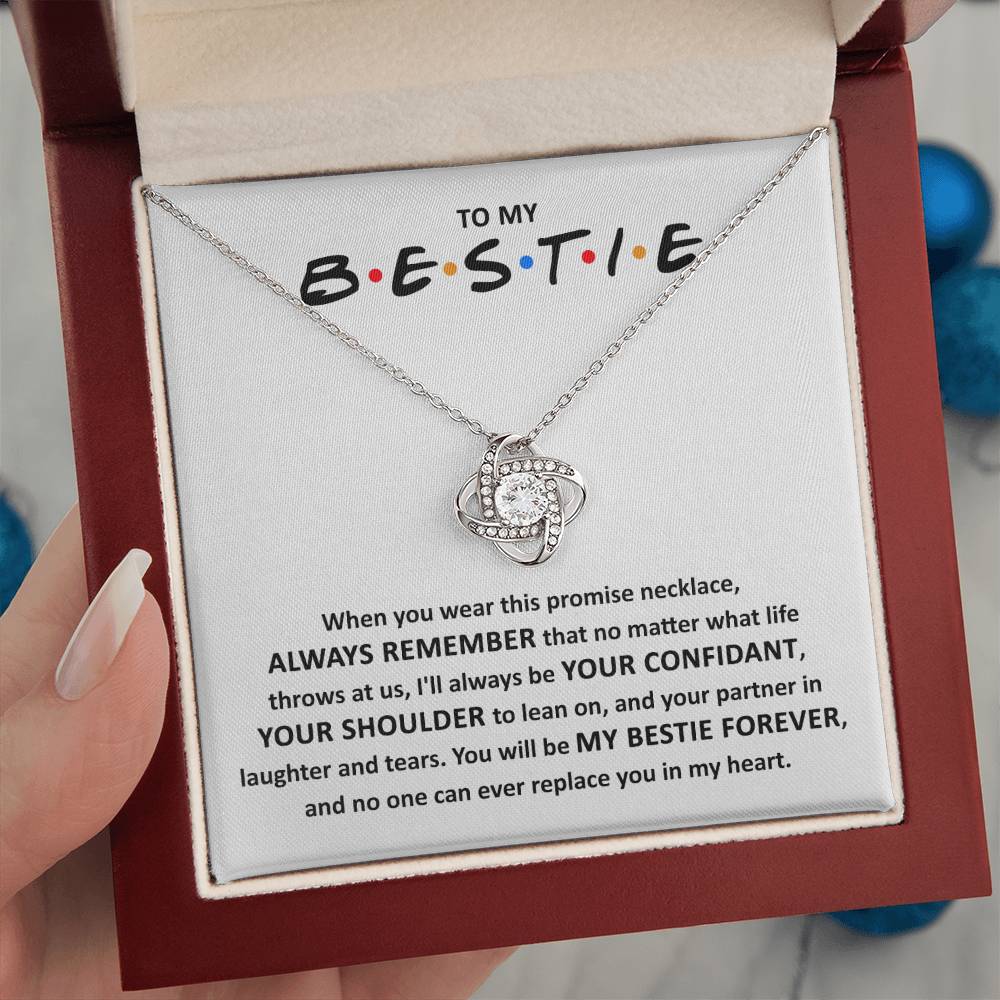 Bestie Promise - Love Knot Necklace