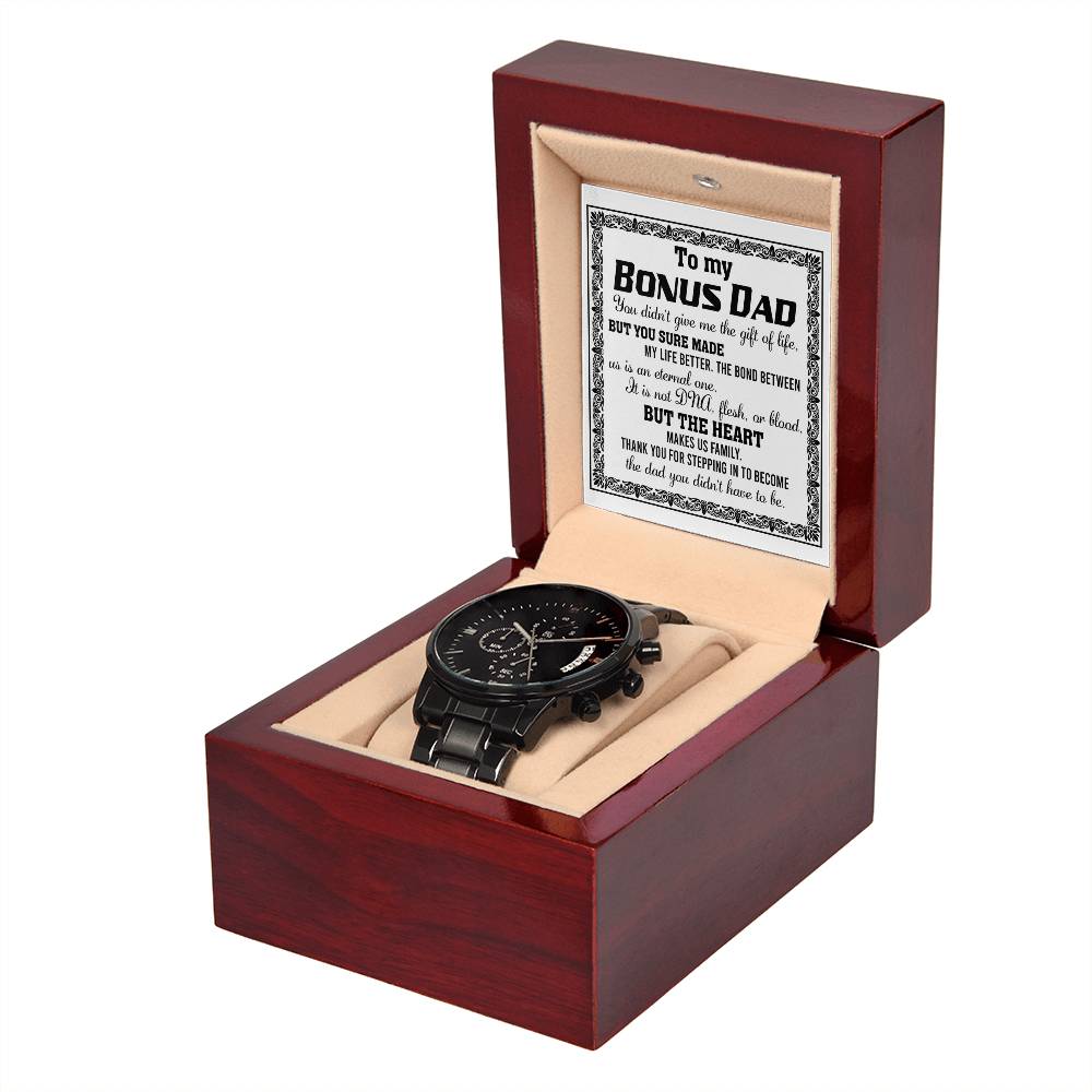 To My Bonus Dad - Chronograph Watch