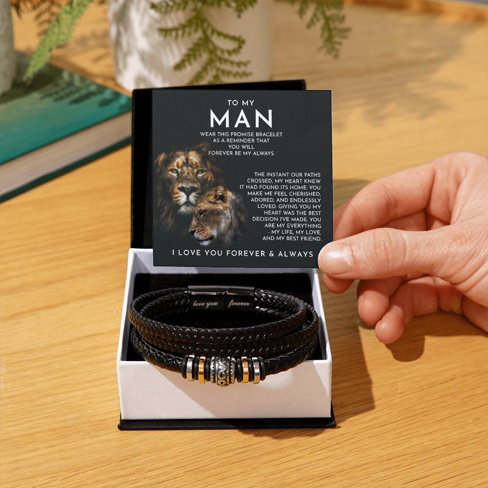 To My Man Bracelet