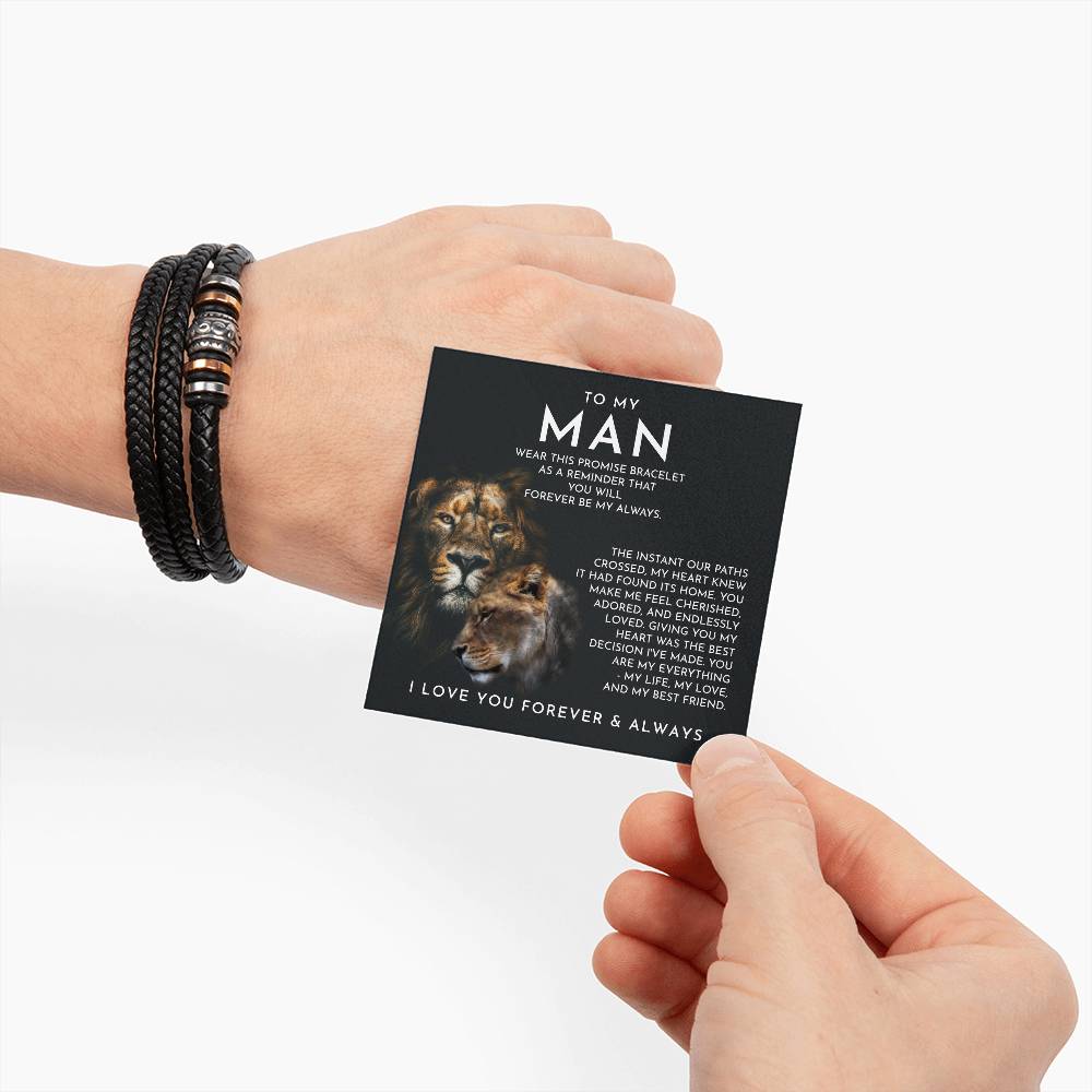 To My Man Bracelet