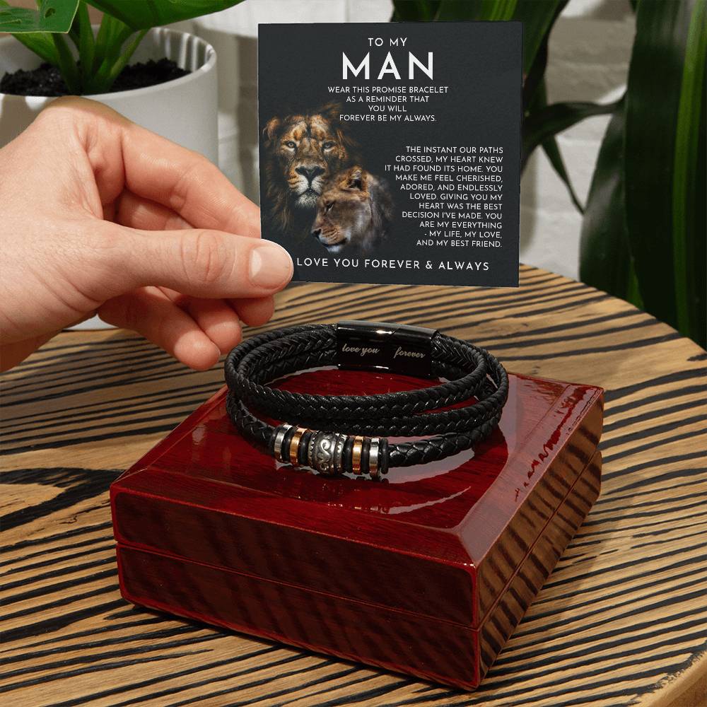 To My Man Bracelet