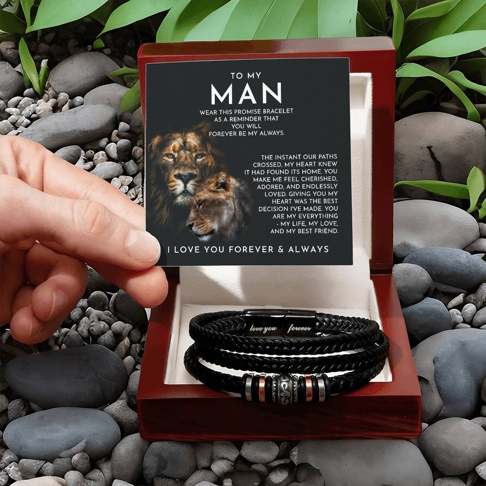 To My Man Bracelet