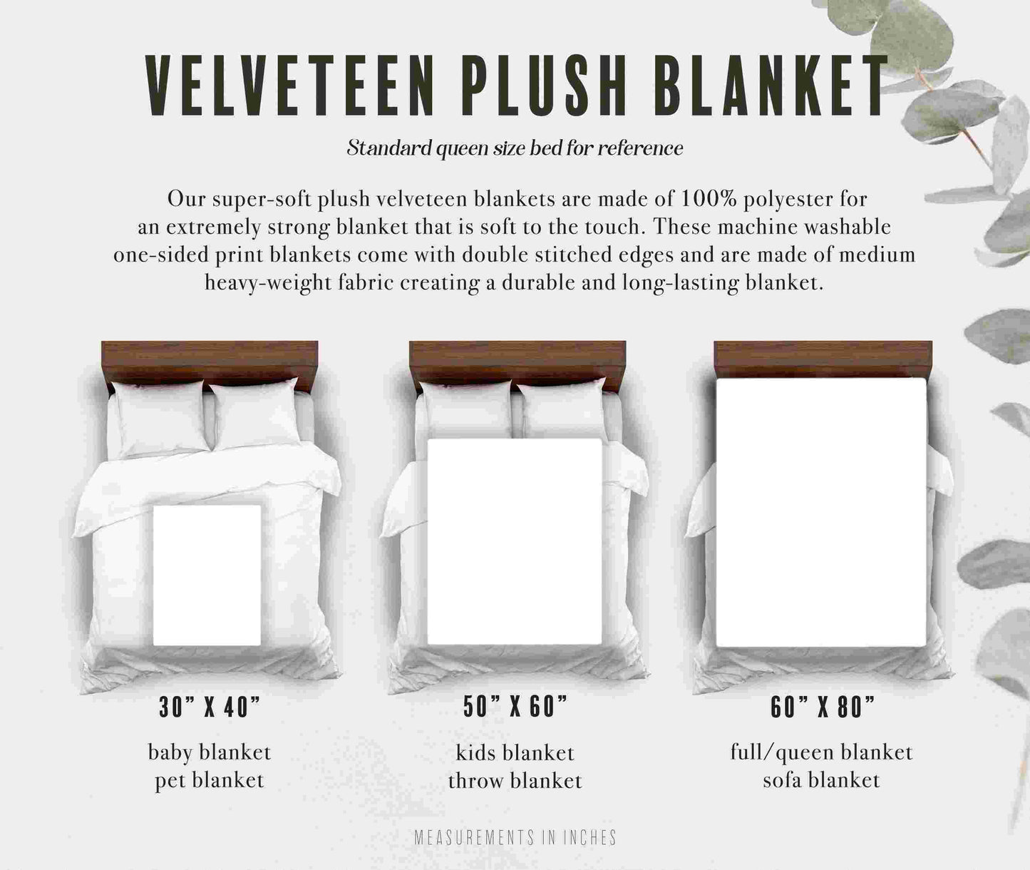 Magical Unicorn Name Plush Velveteen Blanket