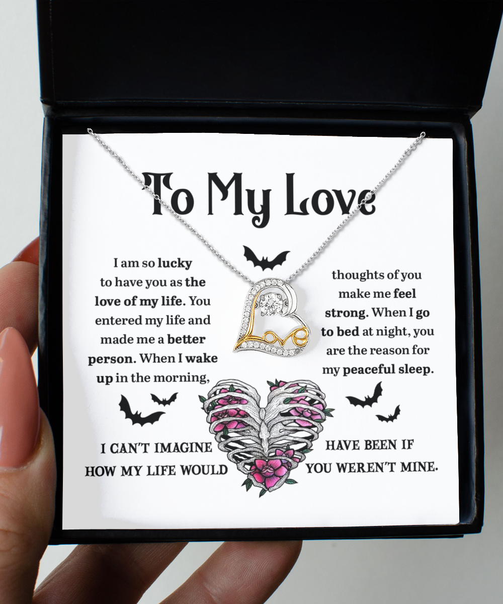 Love Of My Life - Love Heart Necklace