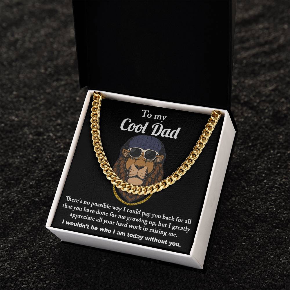 Cool Dad Cuban Link Chain