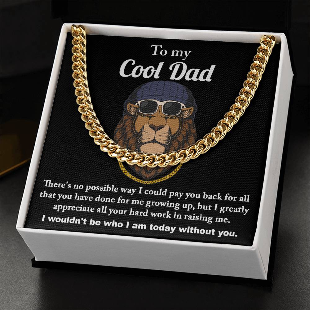 Cool Dad Cuban Link Chain