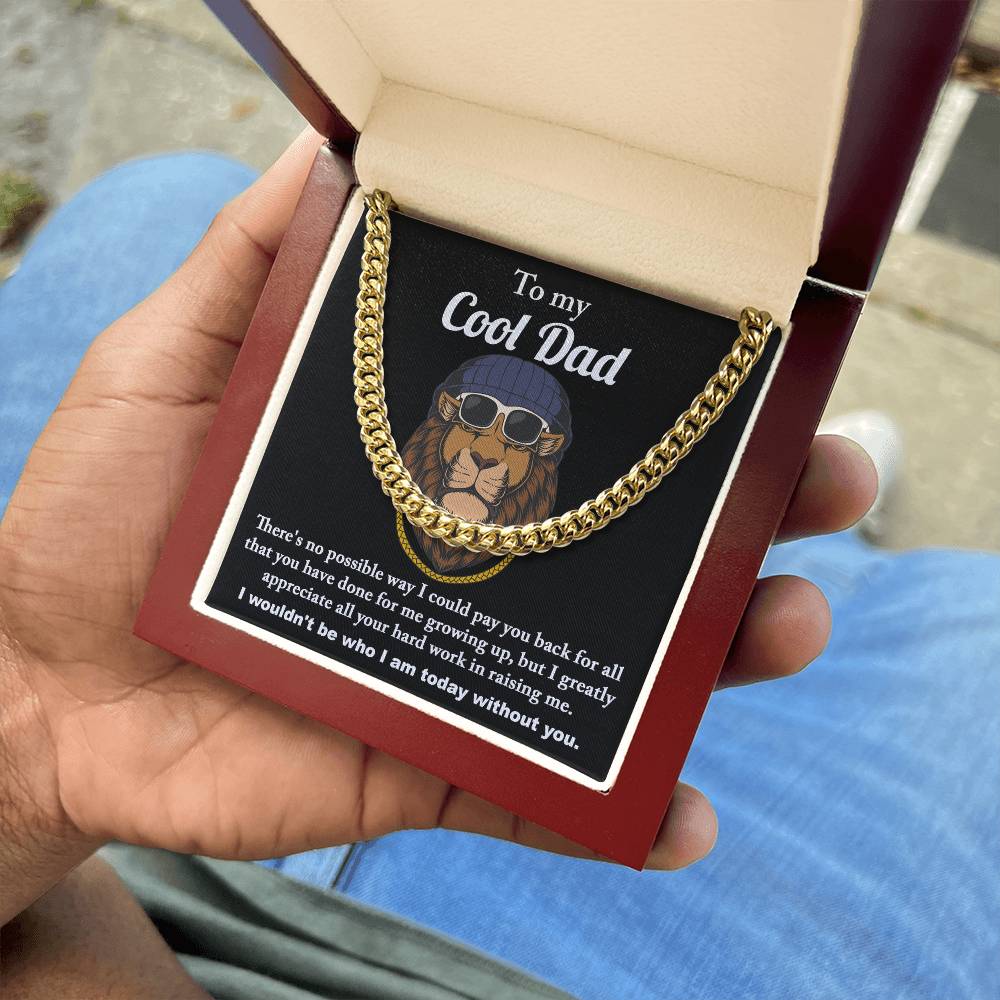 Cool Dad Cuban Link Chain