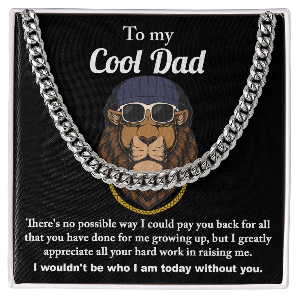 Cool Dad Cuban Link Chain