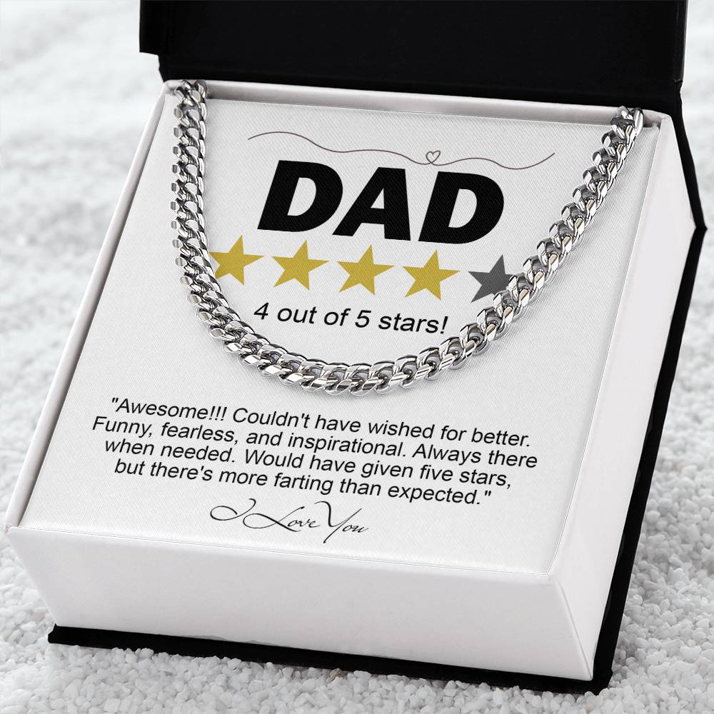 Almost Perfect Dad Cuban Link Chain – A Solid 4-Star Legend