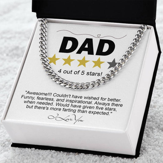 Almost Perfect Dad Cuban Link Chain – A Solid 4-Star Legend