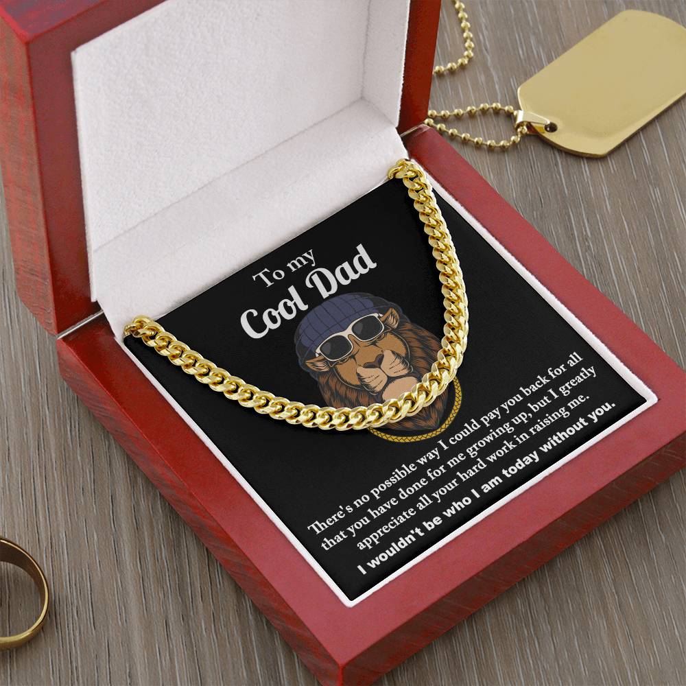 Cool Dad Cuban Link Chain