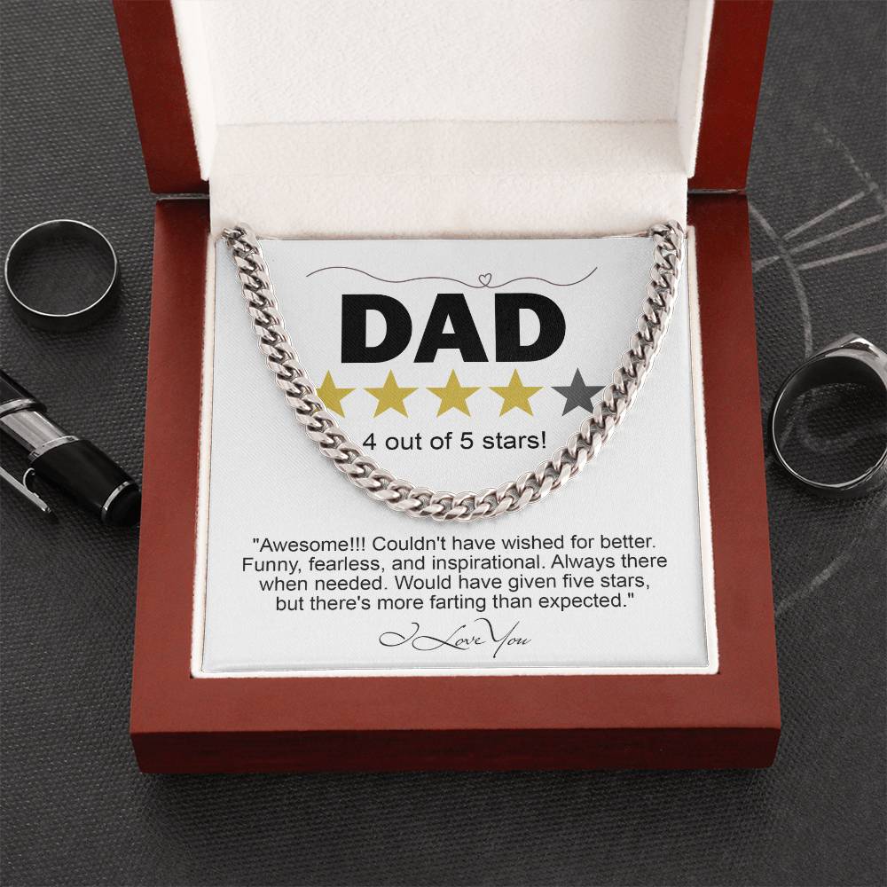 Almost Perfect Dad Cuban Link Chain – A Solid 4-Star Legend