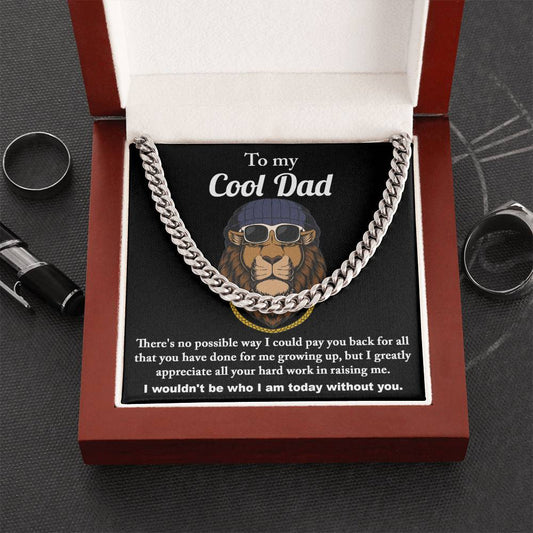 Cool Dad Cuban Link Chain