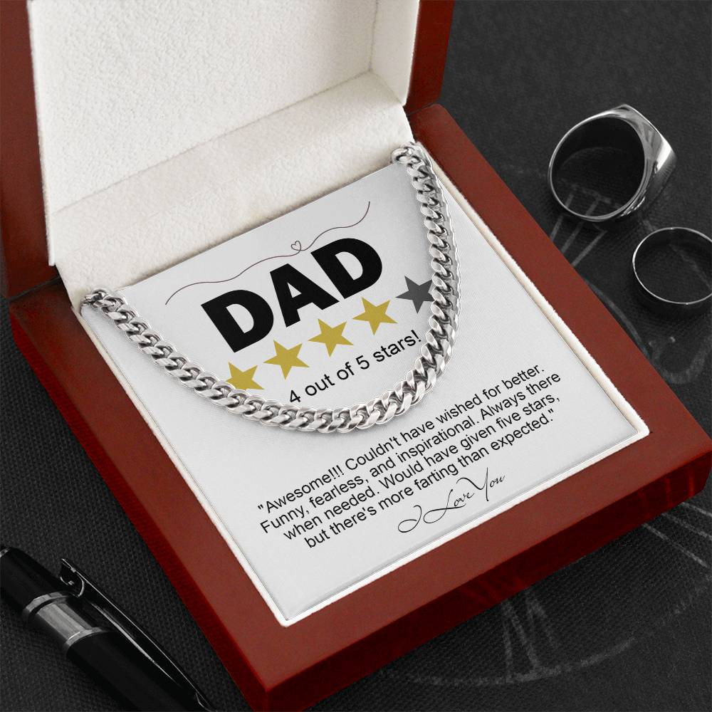 Almost Perfect Dad Cuban Link Chain – A Solid 4-Star Legend
