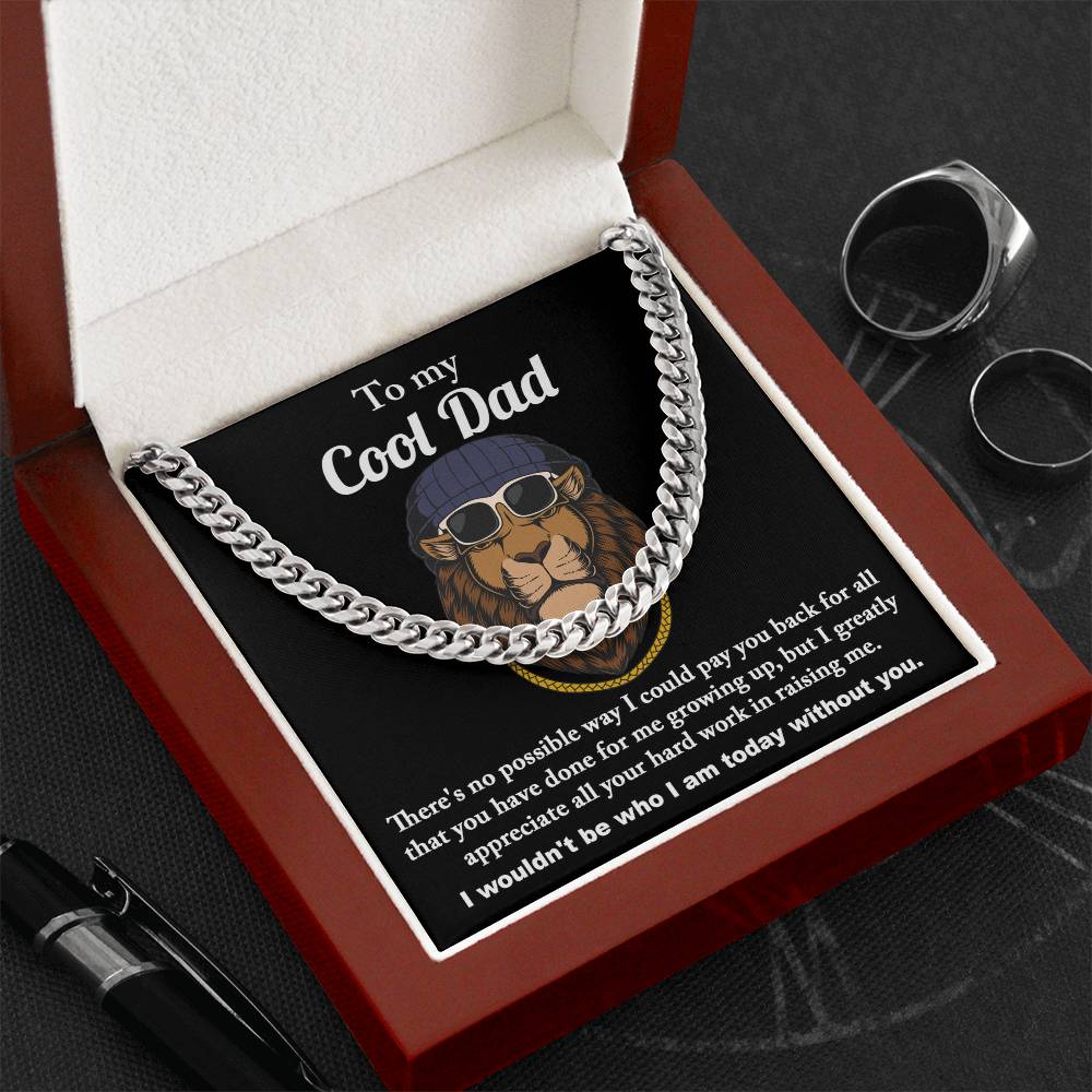 Cool Dad Cuban Link Chain