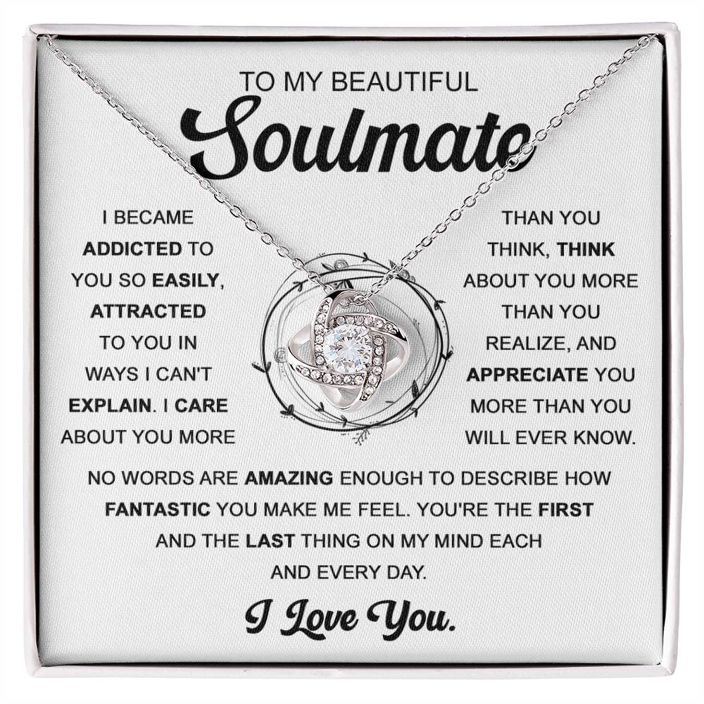 Soulmate - Addicted To You - Love Knot Necklace