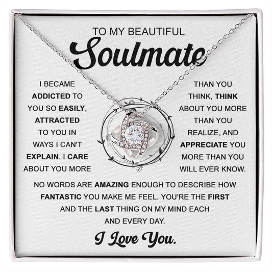 Soulmate - Addicted To You - Love Knot Necklace