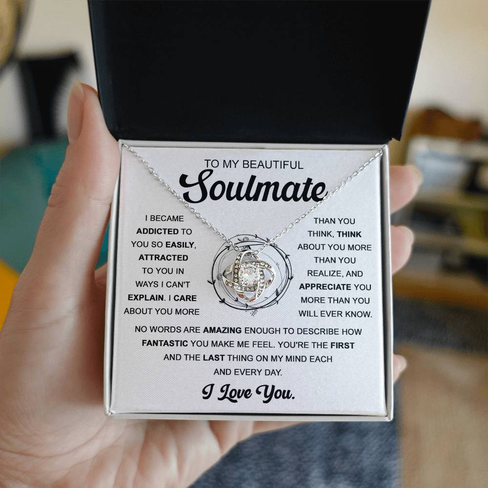 Soulmate - Addicted To You - Love Knot Necklace