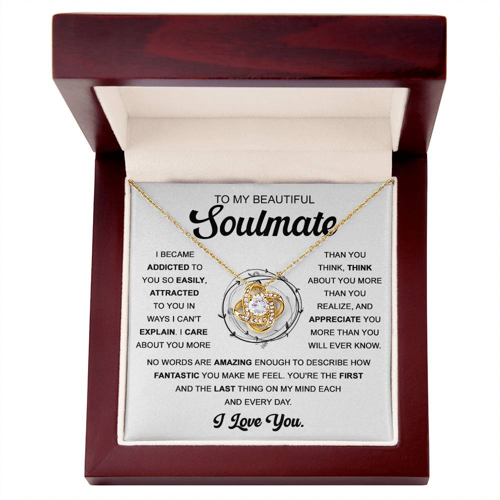 Soulmate - Addicted To You - Love Knot Necklace