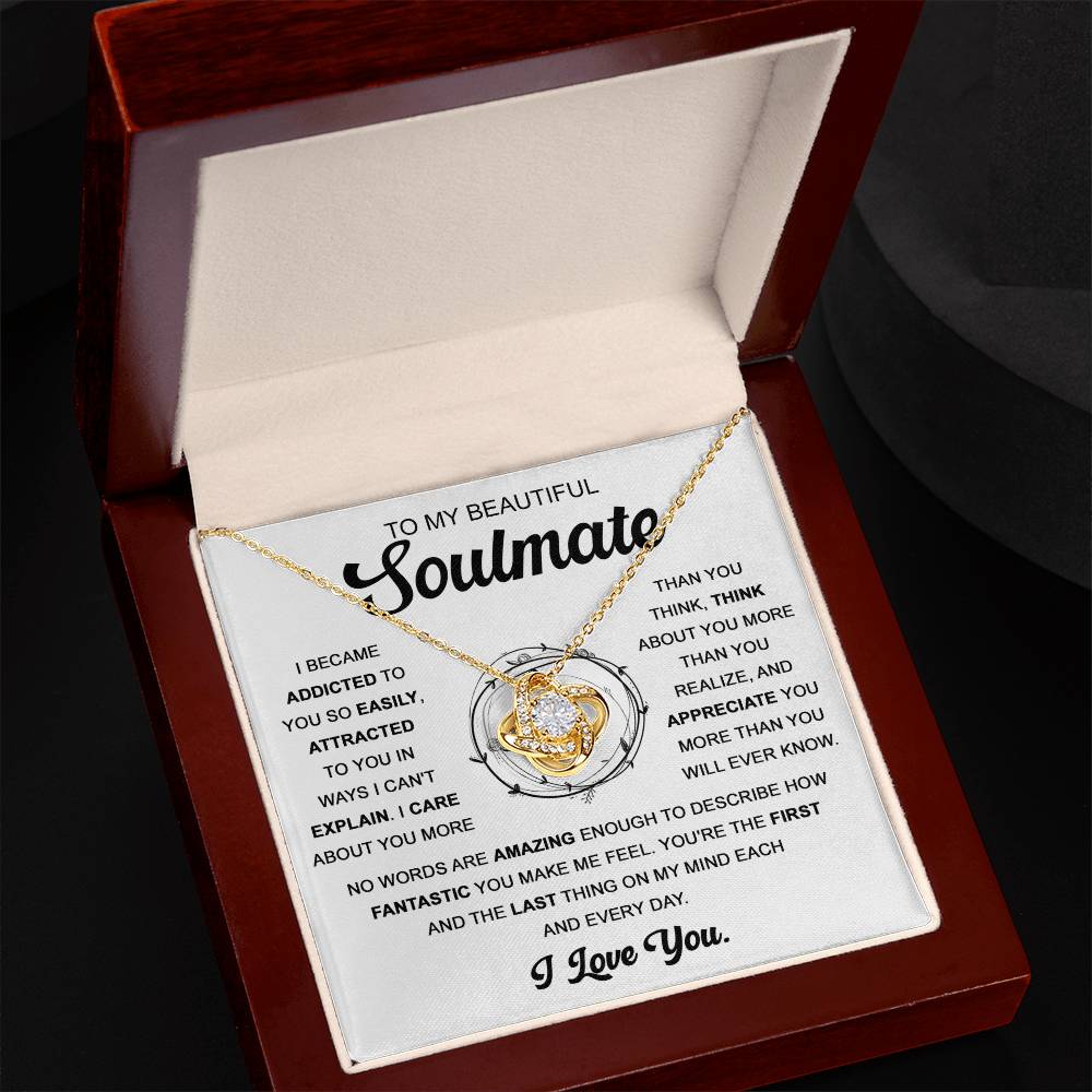 Soulmate - Addicted To You - Love Knot Necklace