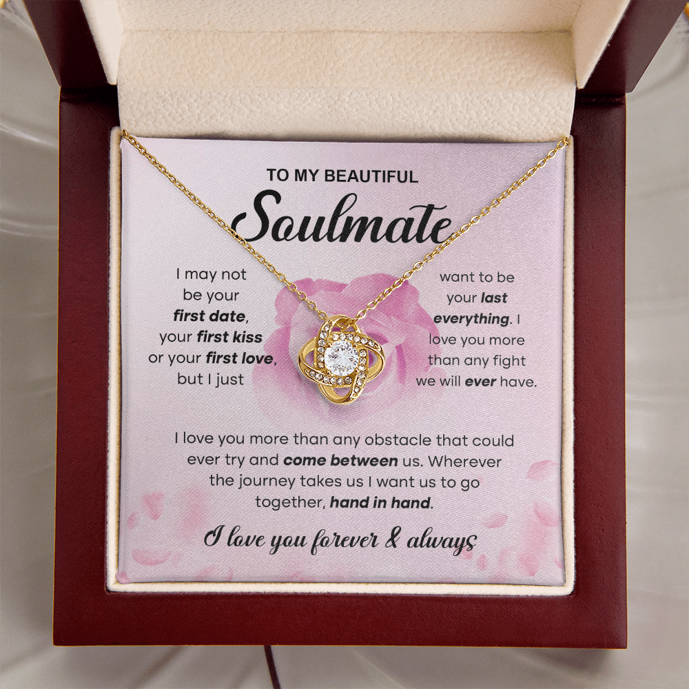 Soulmate Last Everything - Love Knot Necklace