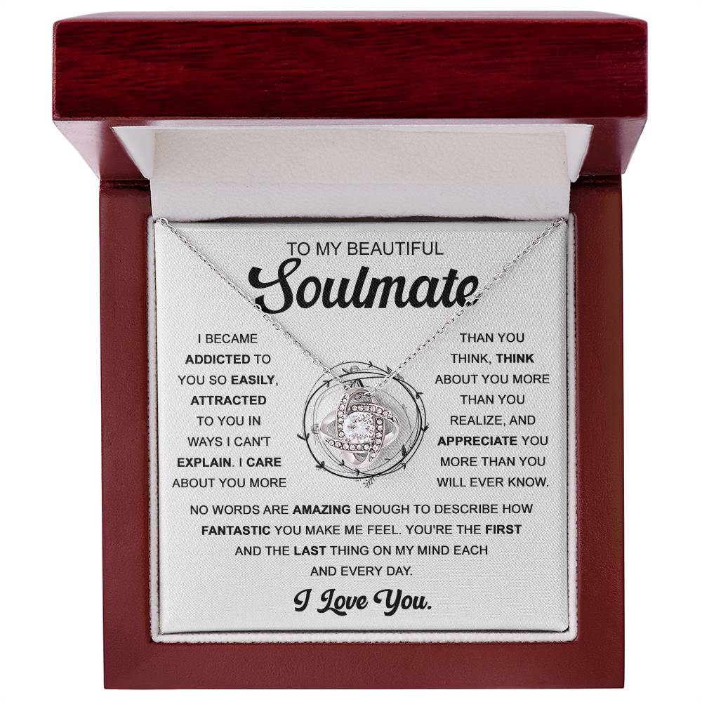 Soulmate - Addicted To You - Love Knot Necklace