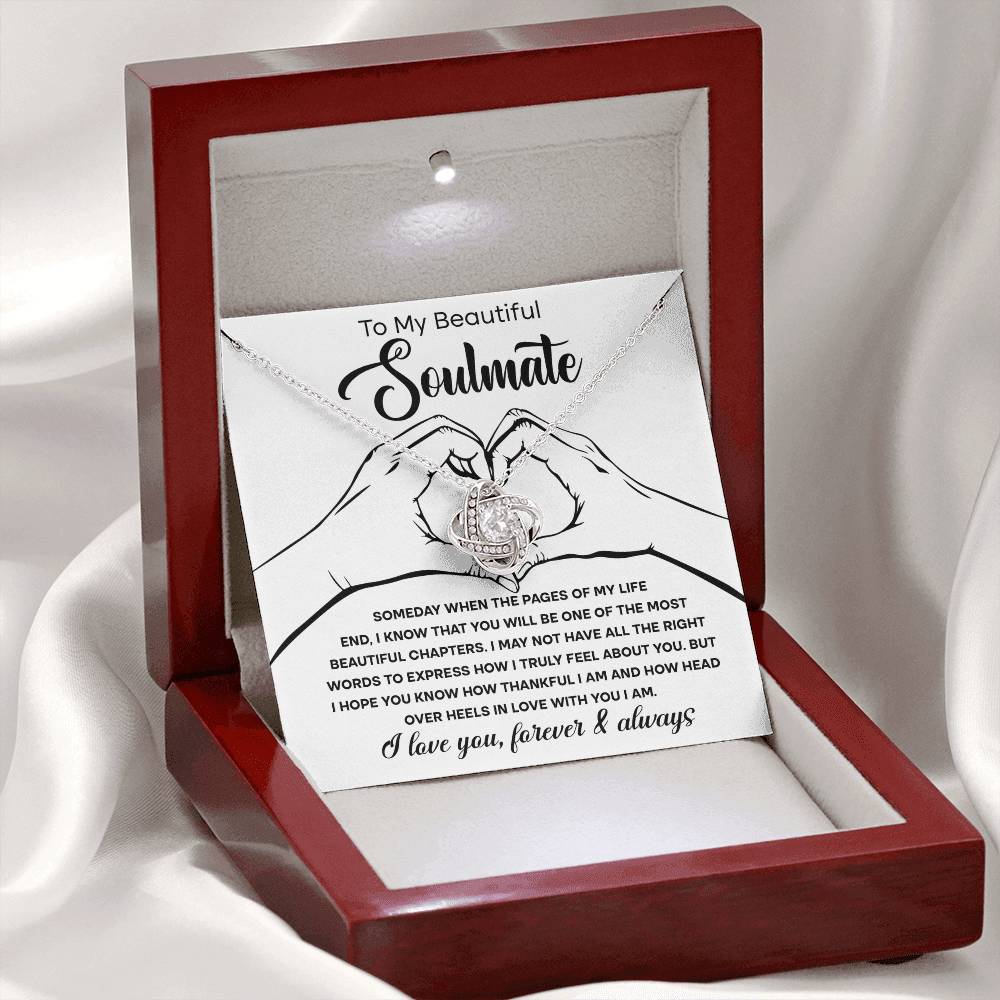 Soulmate - Head Over Heels - Love Knot Necklace