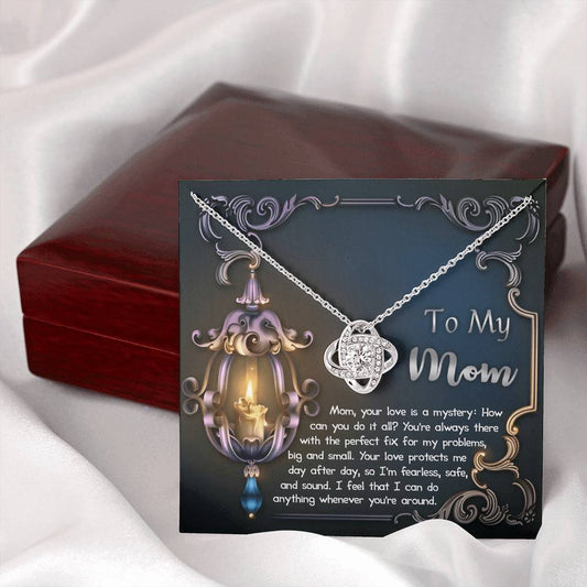 To My Mom – Love Knot Necklace
