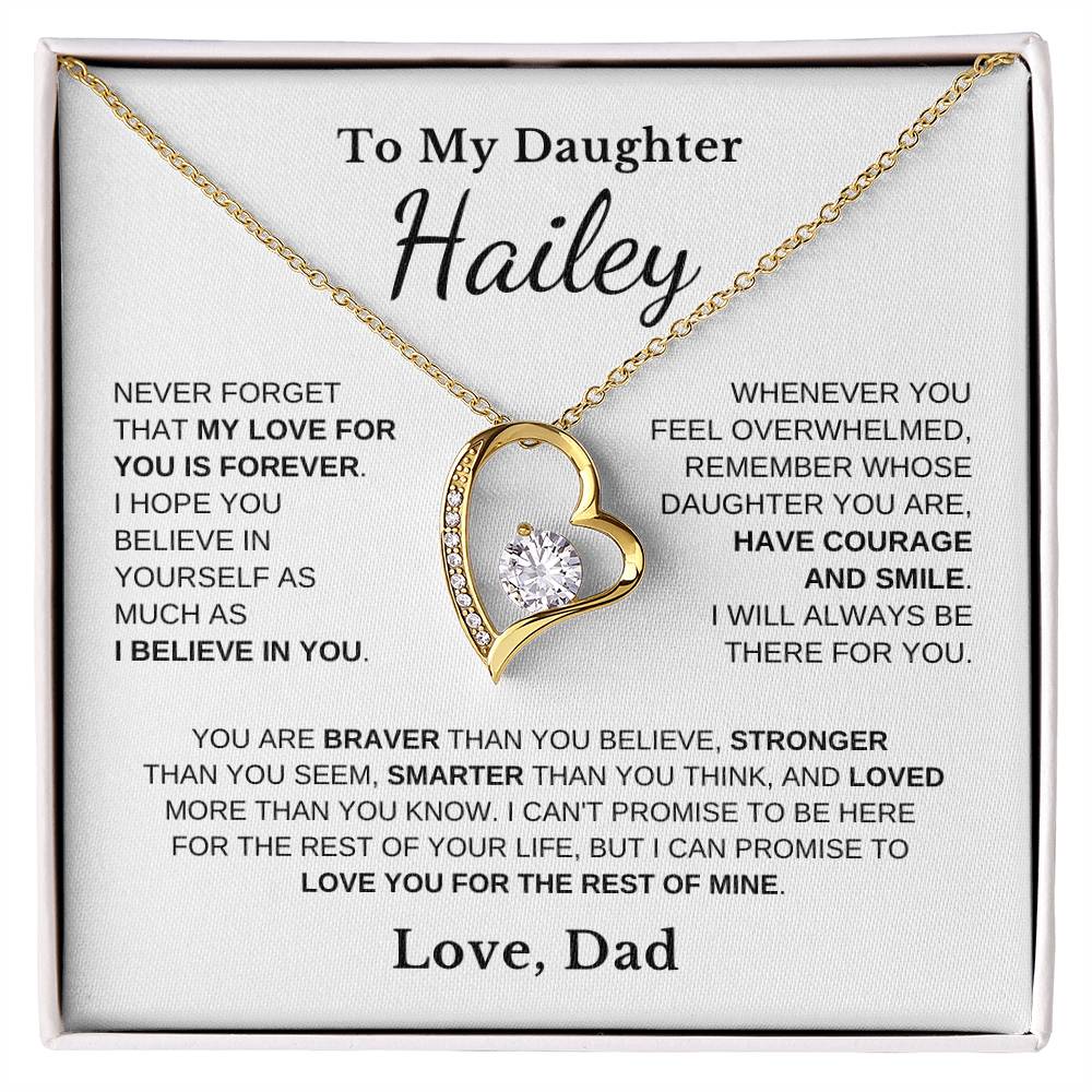 Custom Forever Love Necklace