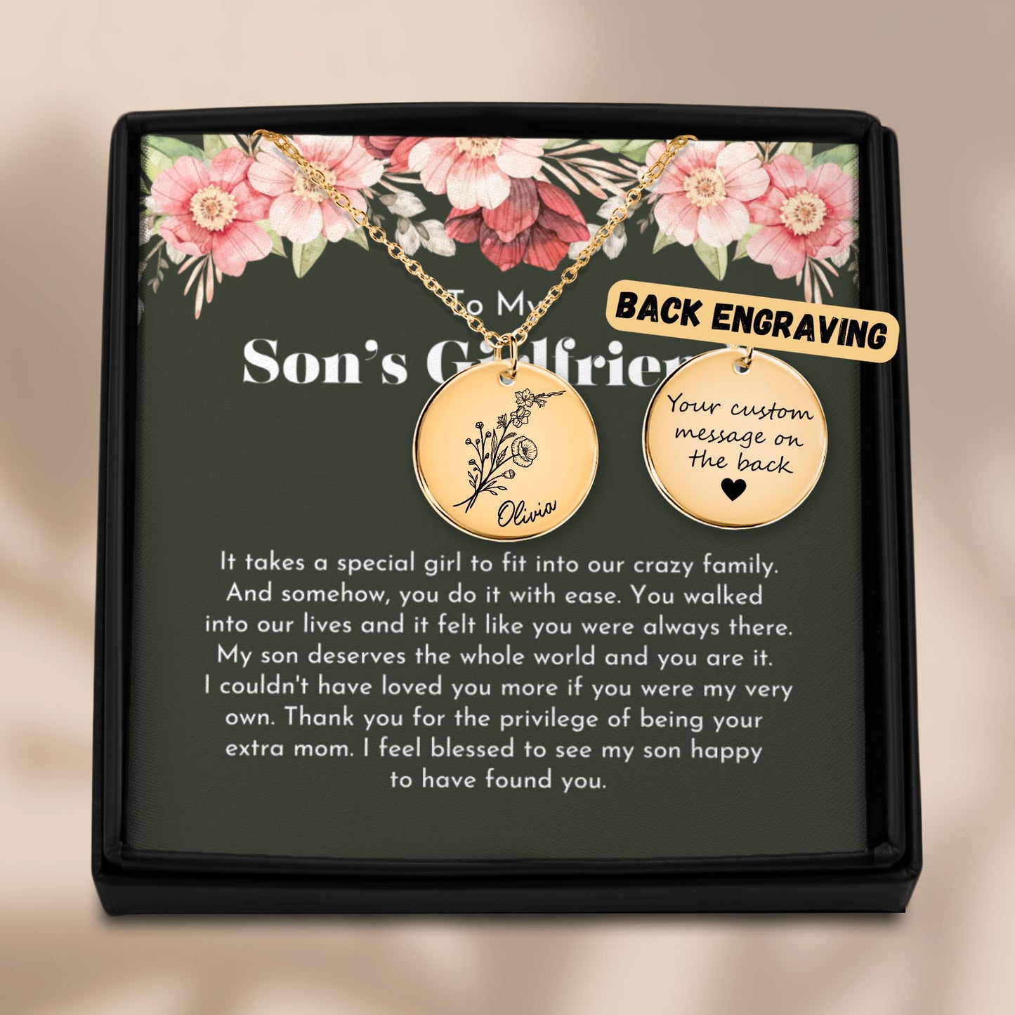 Sons Girlfriend - Coin Necklace 4
