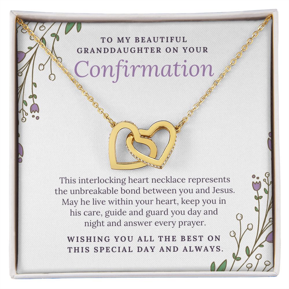 To My Beautiful Granddaughter On Your Confirmation