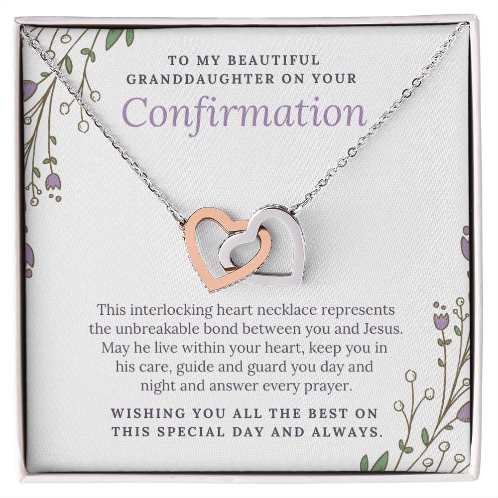 To My Beautiful Granddaughter On Your Confirmation