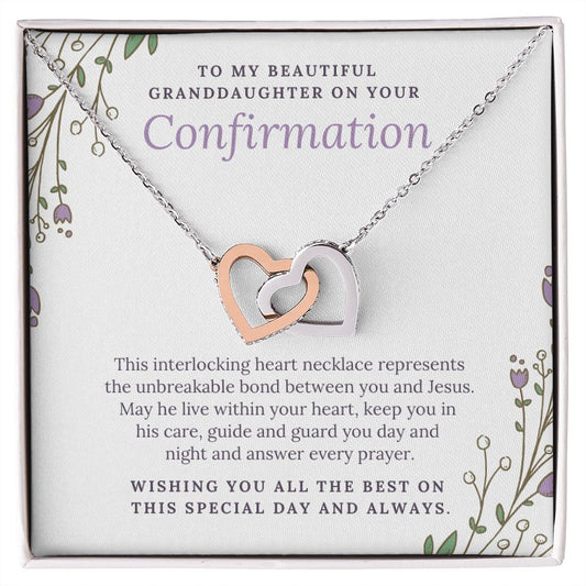 To My Beautiful Granddaughter On Your Confirmation