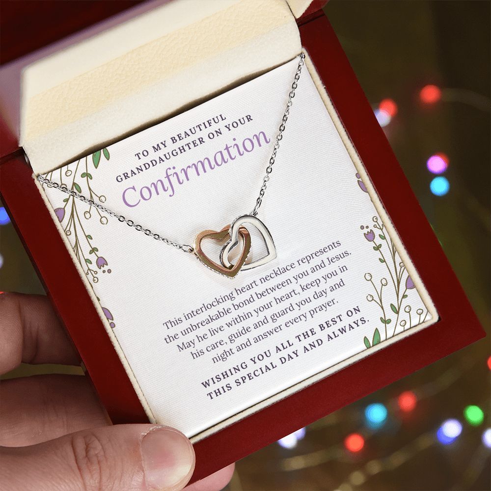 To My Beautiful Granddaughter On Your Confirmation