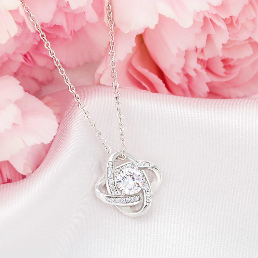 To My Amazing Granddaughter - Love Knot Necklace